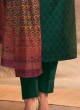 Shagufta Cotton Silk Pant Style Suit